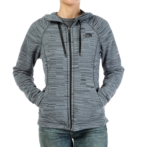 The North Face Jackets & Blazers - **SOLD* The North Face "Novelty Mezzaluna Hoodie" Heather Grey | Women's Size XL